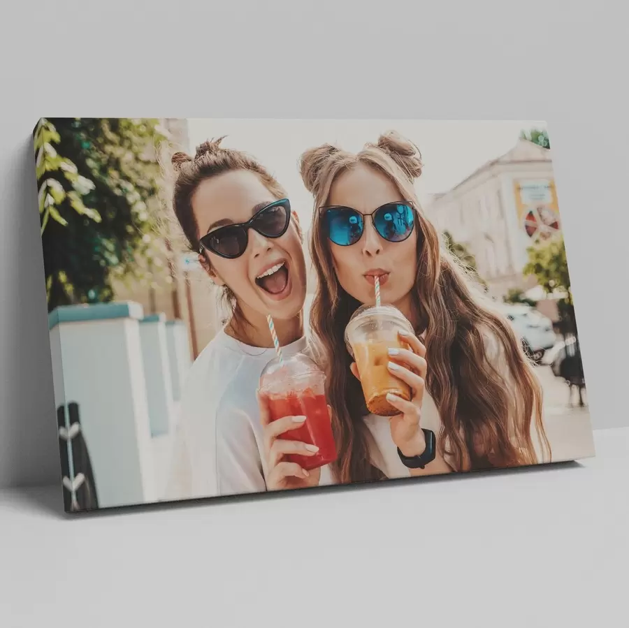  Schilderijen Een cadeau voor een vriend met een foto op canvas s47166