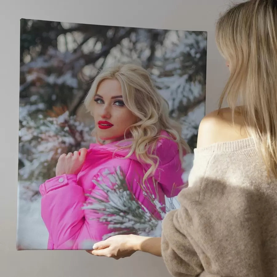  Schilderijen Een schilderij op basis van een foto als cadeau voor een meisje s47168