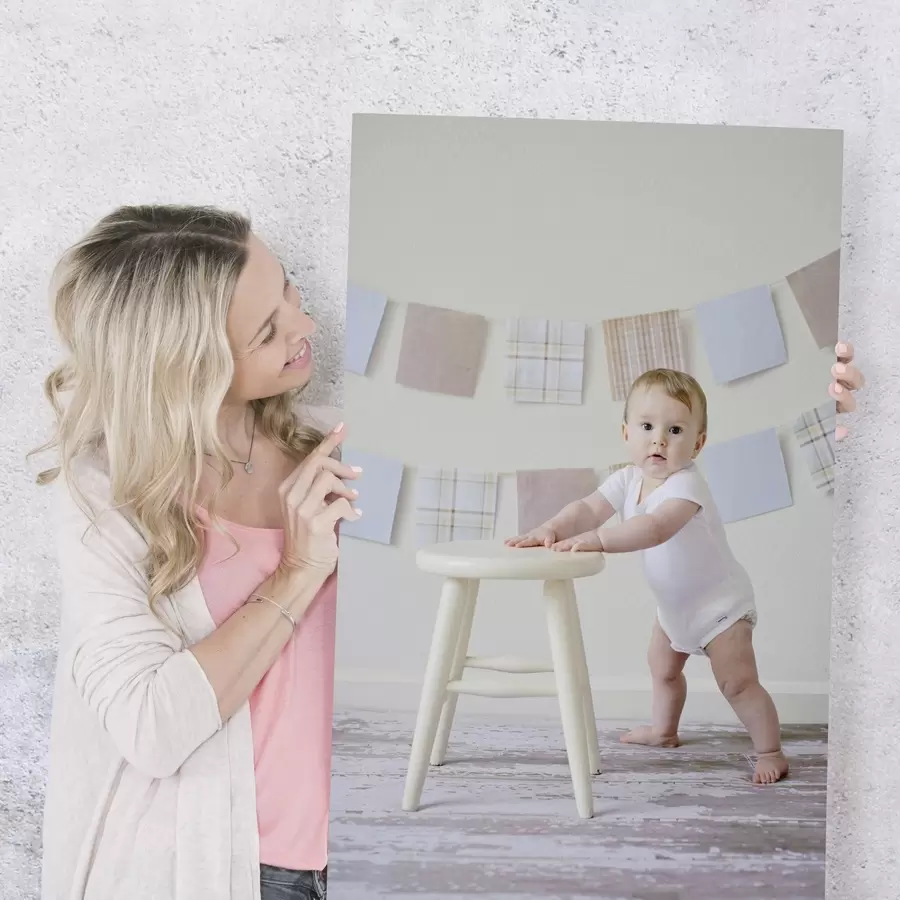  Schilderijen Een foto van uw kind op canvas s47172