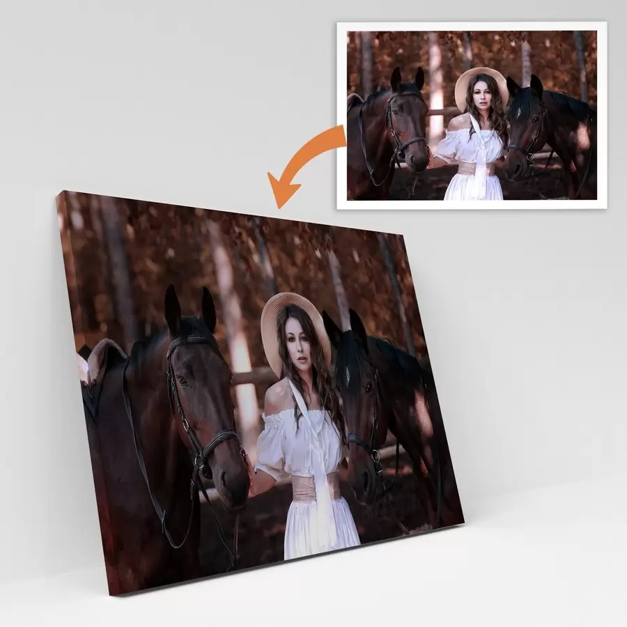  Schilderijen Een cadeau voor een meisje op basis van haar foto s47176