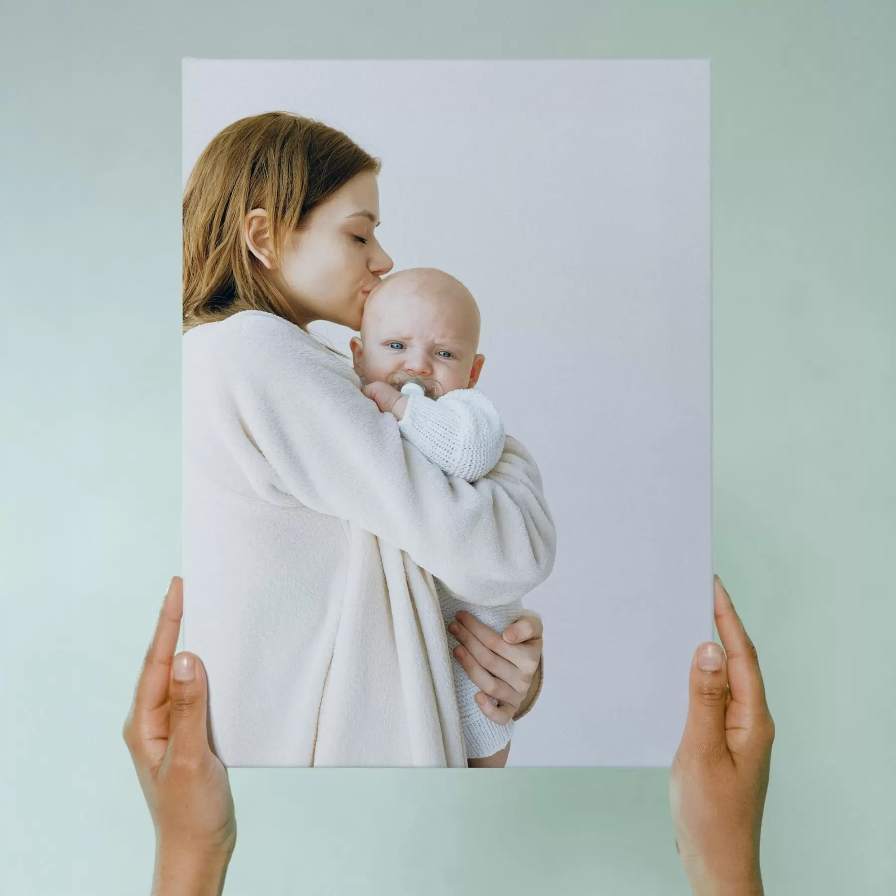  Schilderijen Een foto van uw kind op canvas s47199