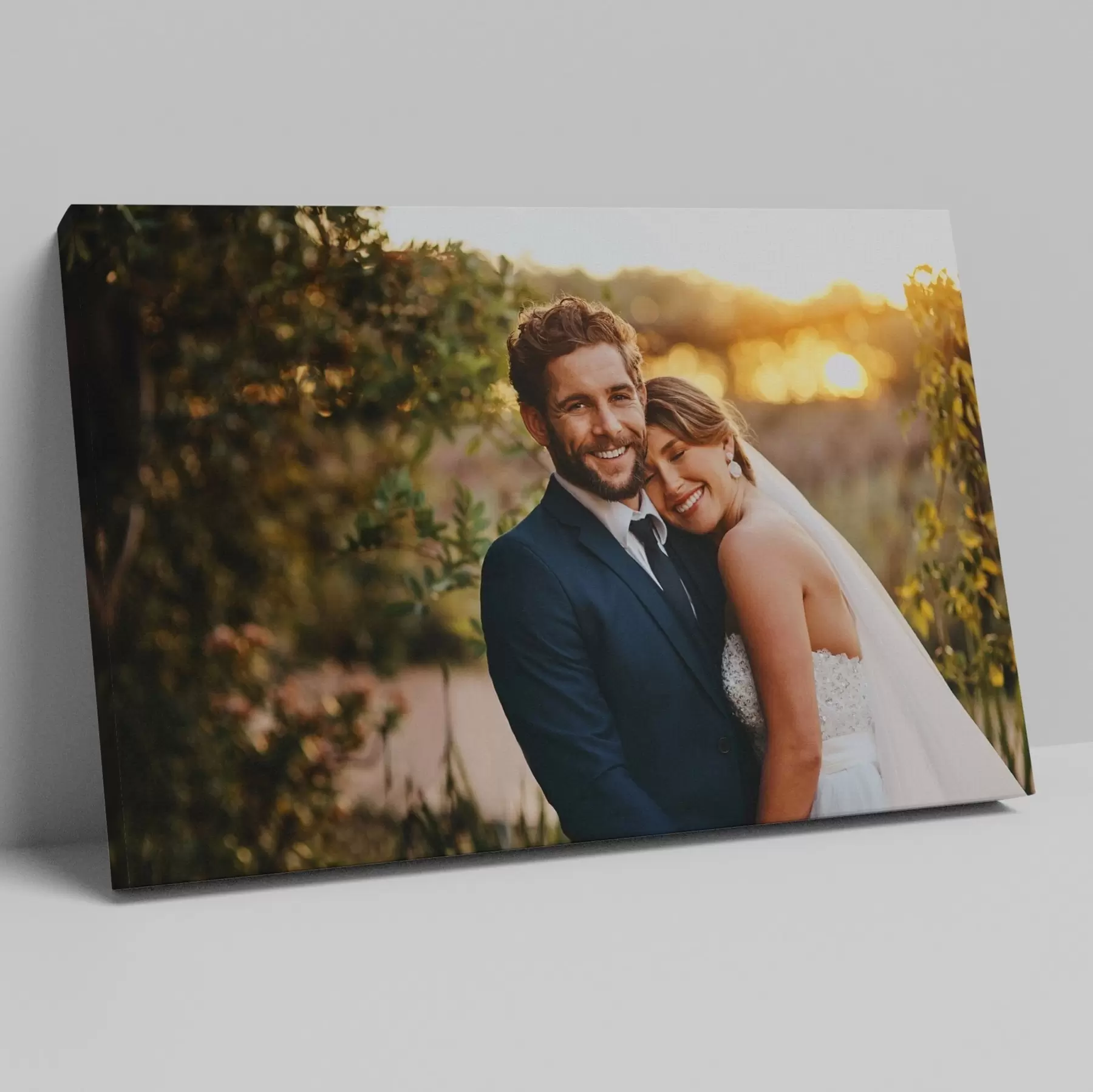  Schilderijen Trouwfoto op canvas s47211