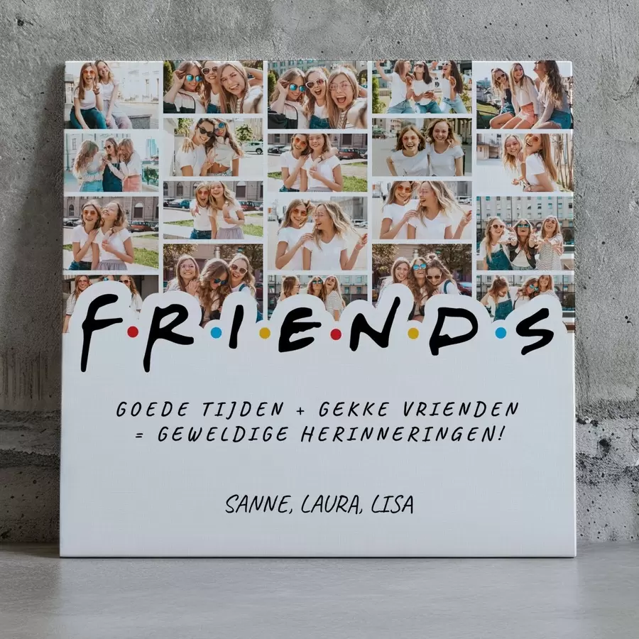  Schilderijen Cadeau-fotocollage voor vrienden voor de feestdagen s47560