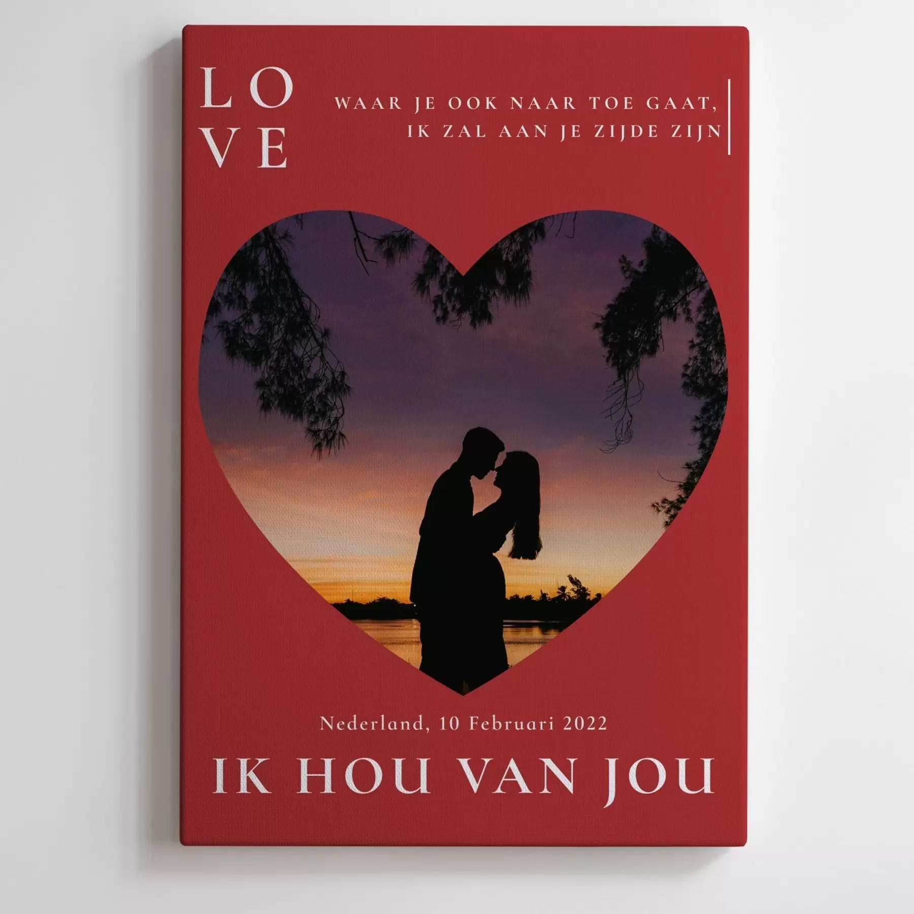  Schilderijen Fotocollage op canvas voor een verjaardag van jouw foto s47569