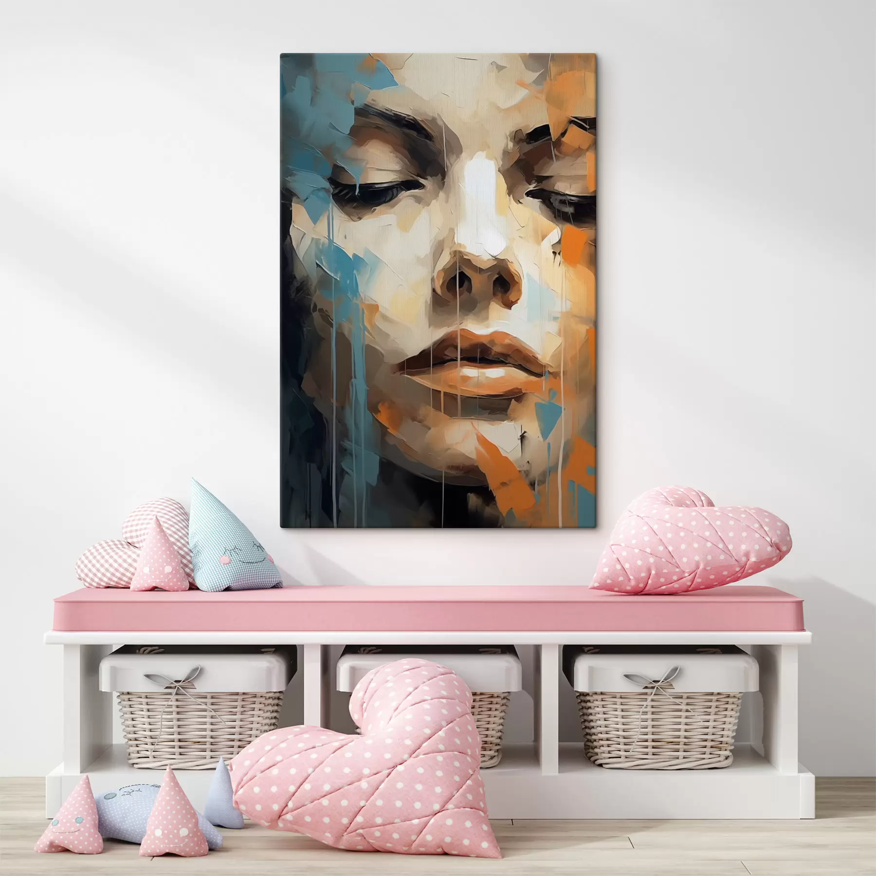  Schilderijen Abstract portret s47348