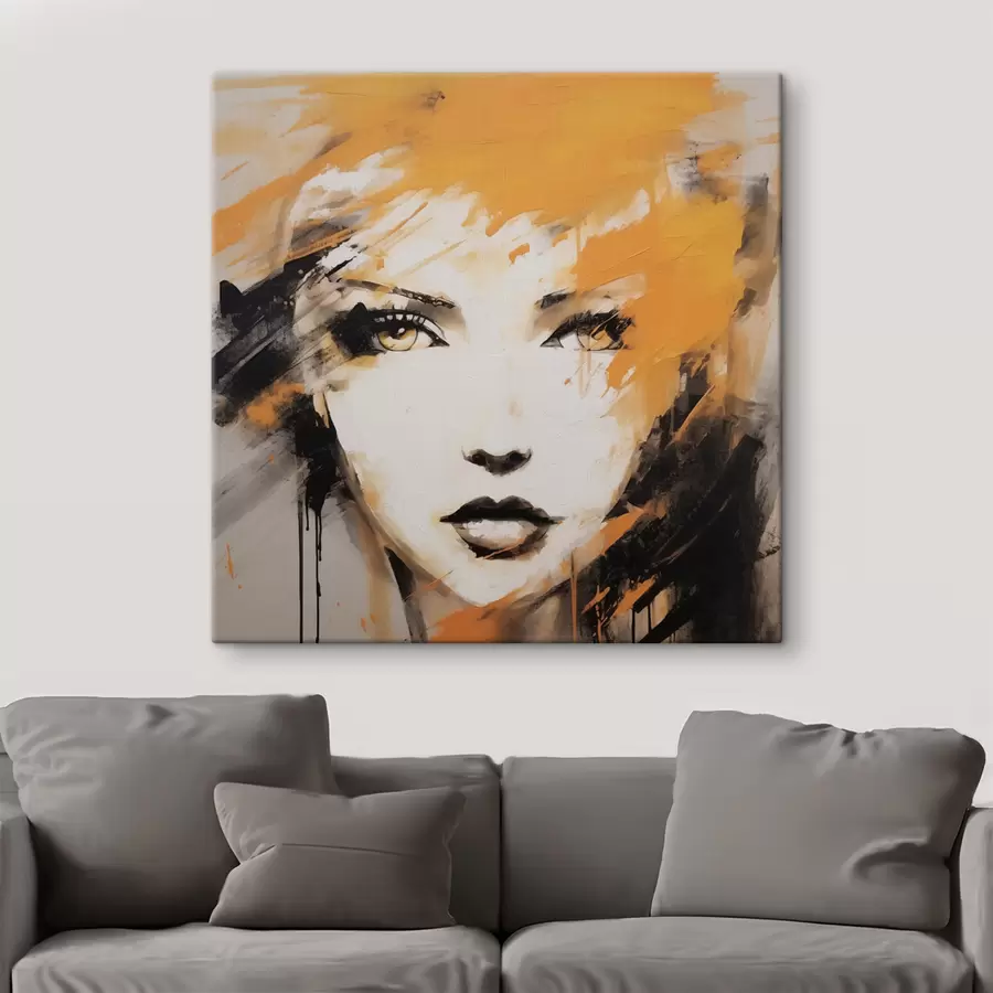  Schilderijen Abstract portret s47351