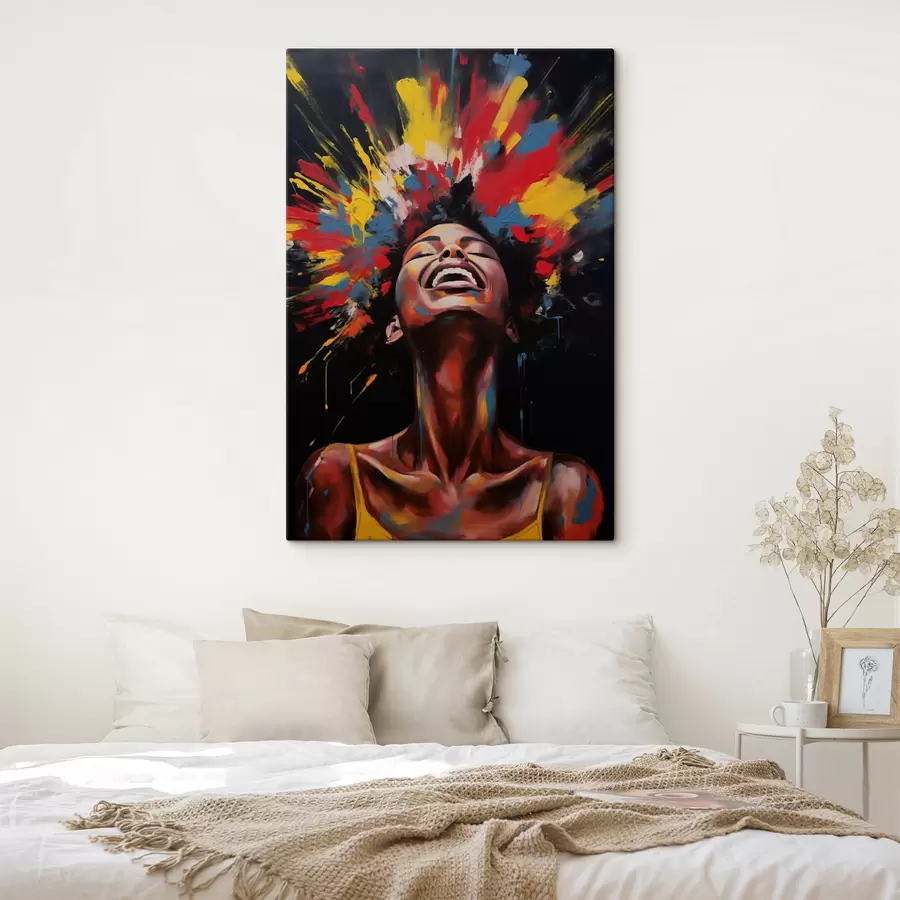  Schilderijen Kleurrijke explosie van verf s47368