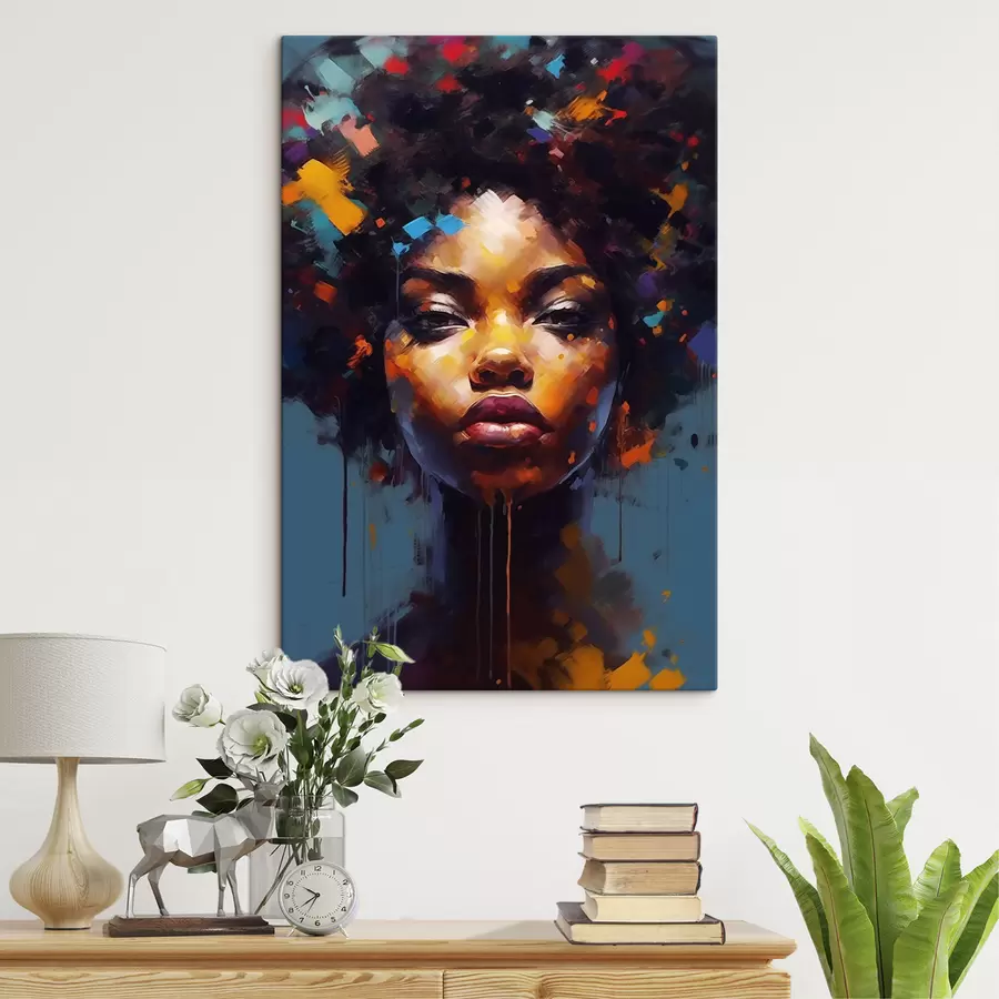  Schilderijen Abstract portret s47369