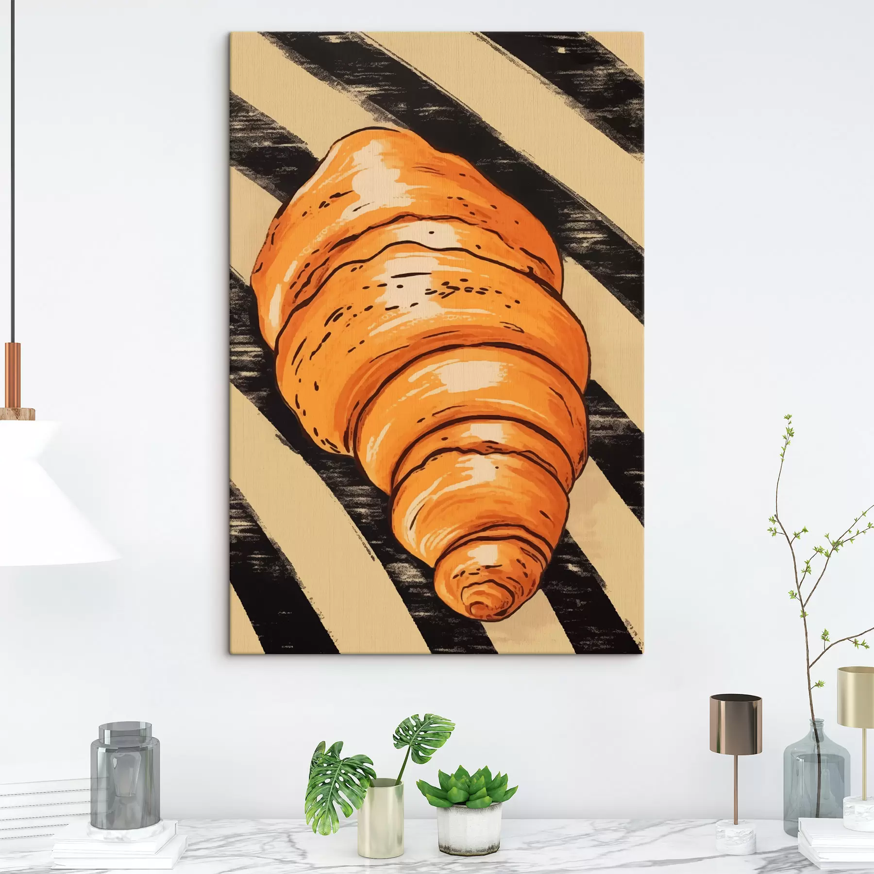  Schilderijen Croissant s47396