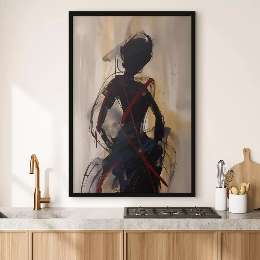 Fotobehang Abstract silhouet f47344