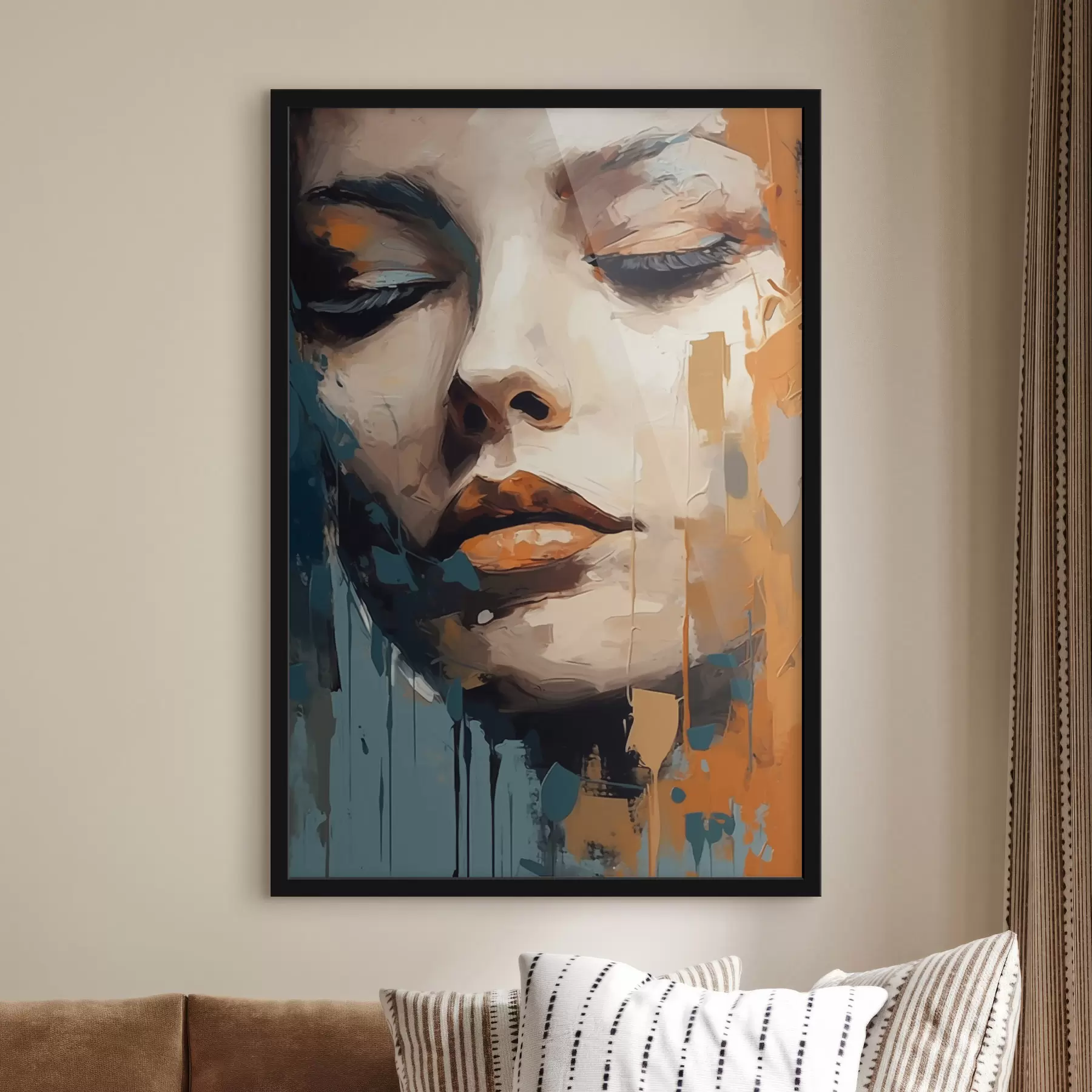 Fotobehang Abstract portret f47349