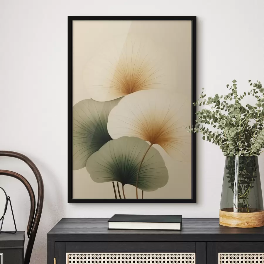 Fotobehang Ginkgobladeren f47399