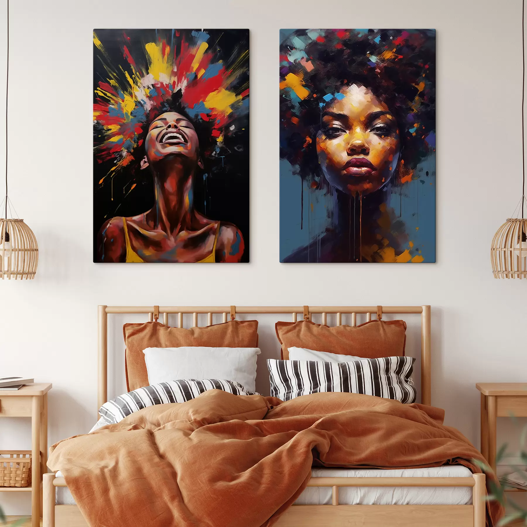  Schilderijen Verfexplosies m01206