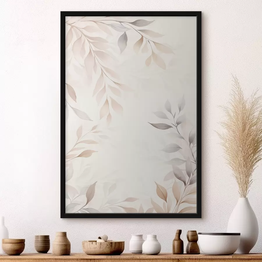 Fotobehang Delicate lichte takken f47504