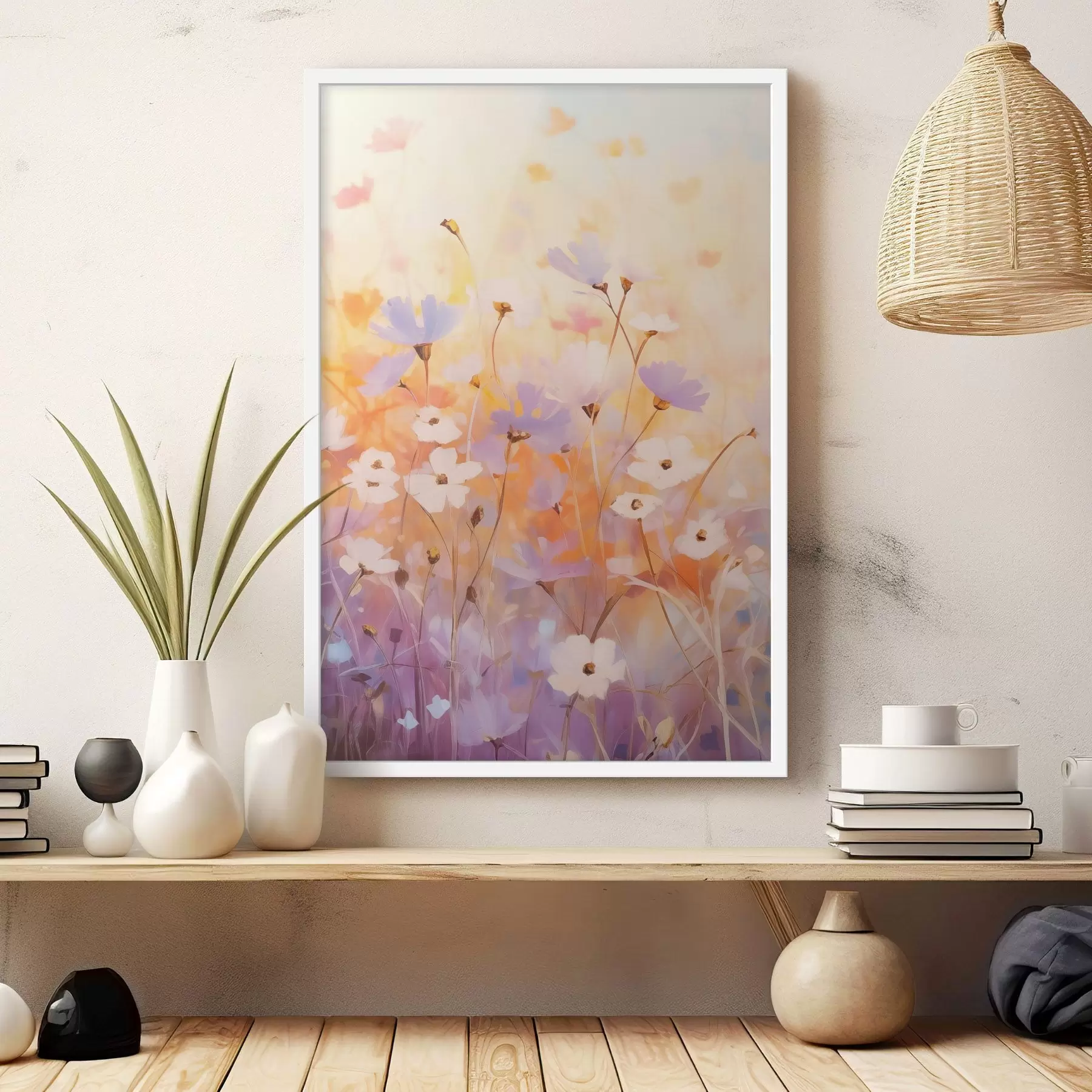 Fotobehang Kleine wilde bloemen f47507