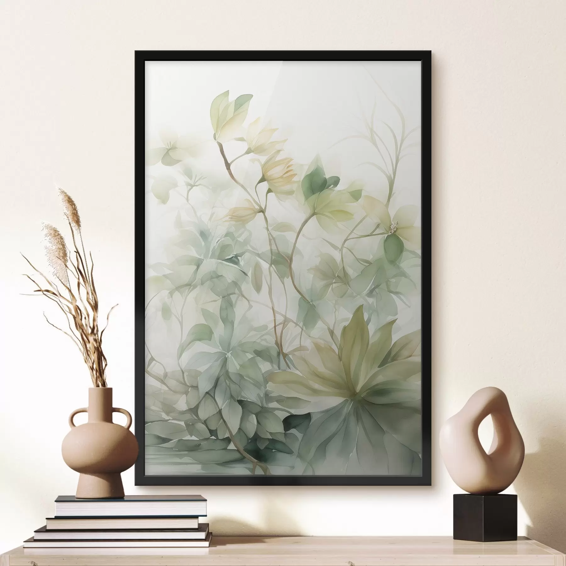 Fotobehang Lichte planten f47510
