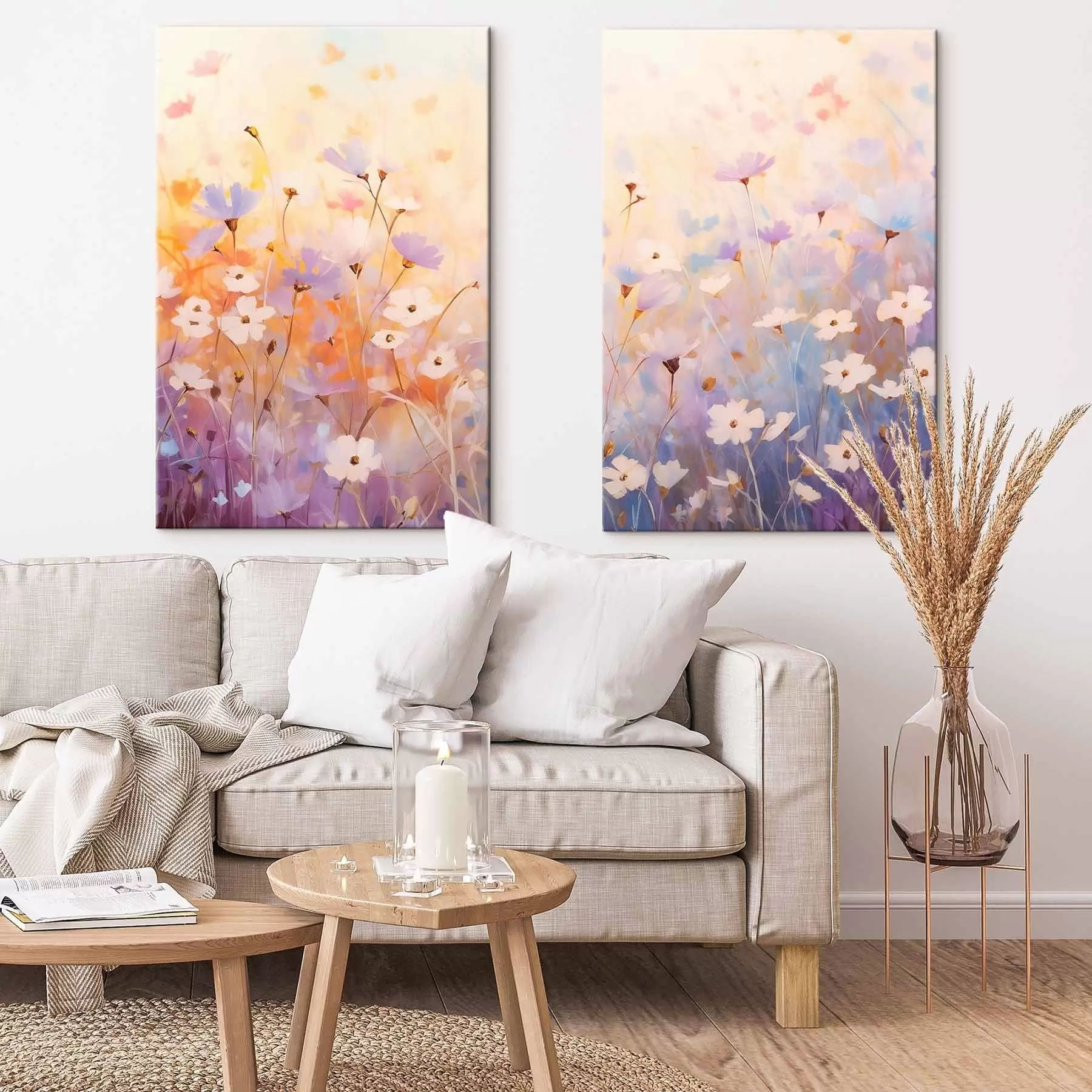  Schilderijen Kleine wilde bloemen m01255