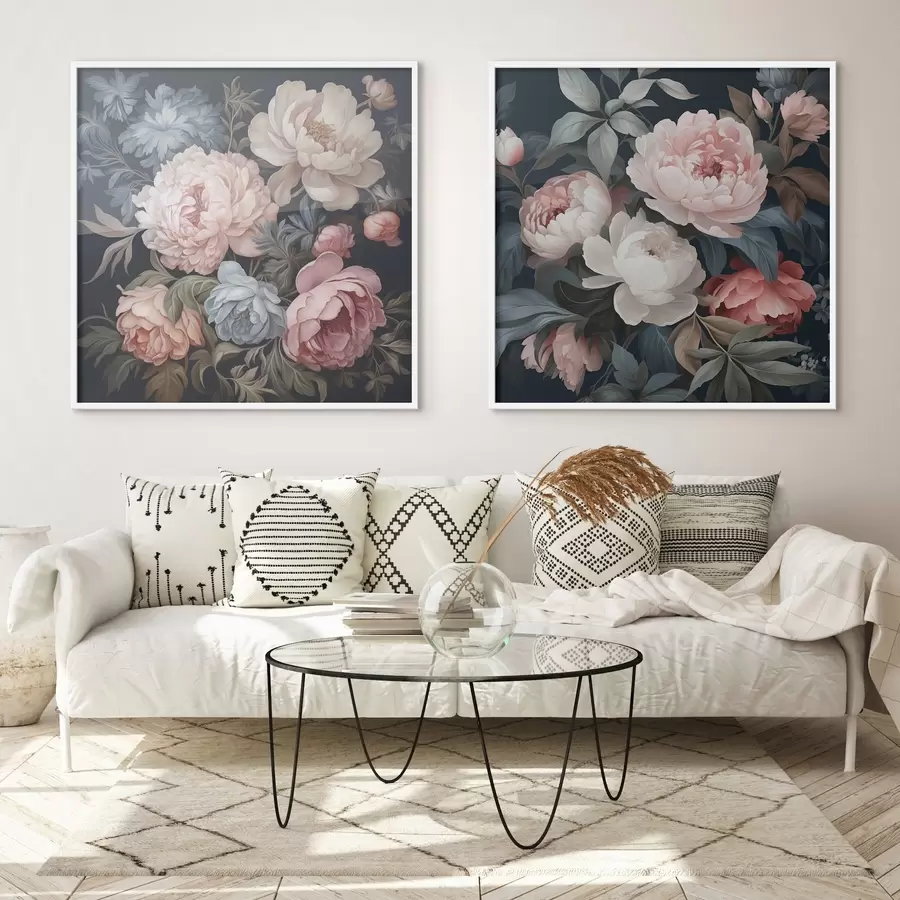 Fotobehang Decoratieve bloemen d01079