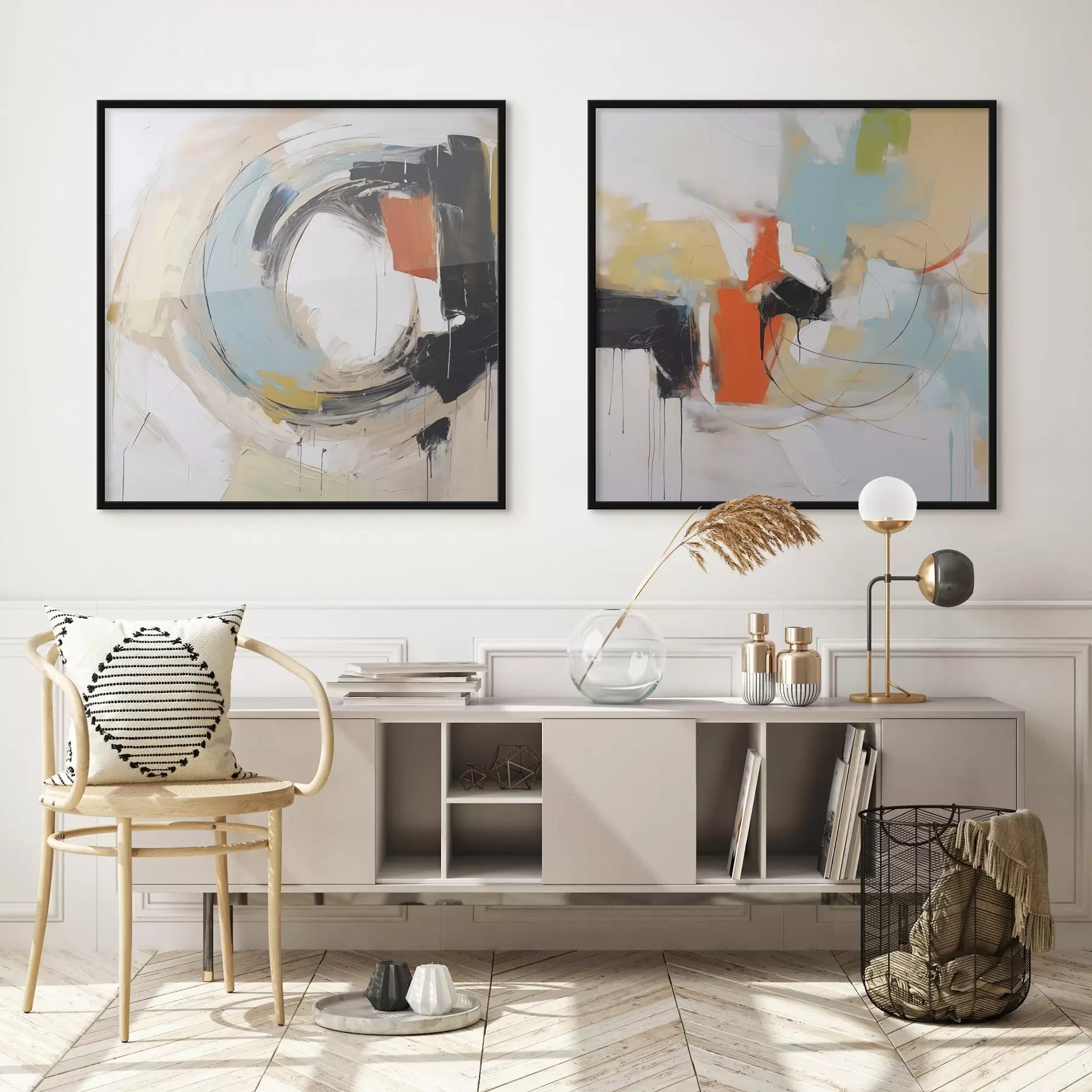 Fotobehang Moderne abstractie d01083