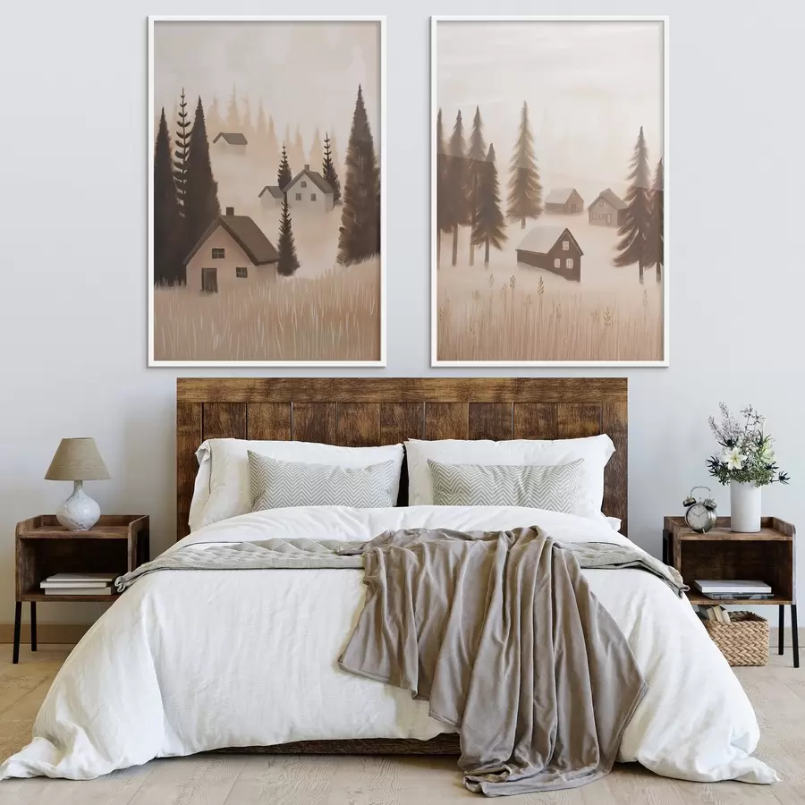 Fotobehang Vrede in het bos d01136