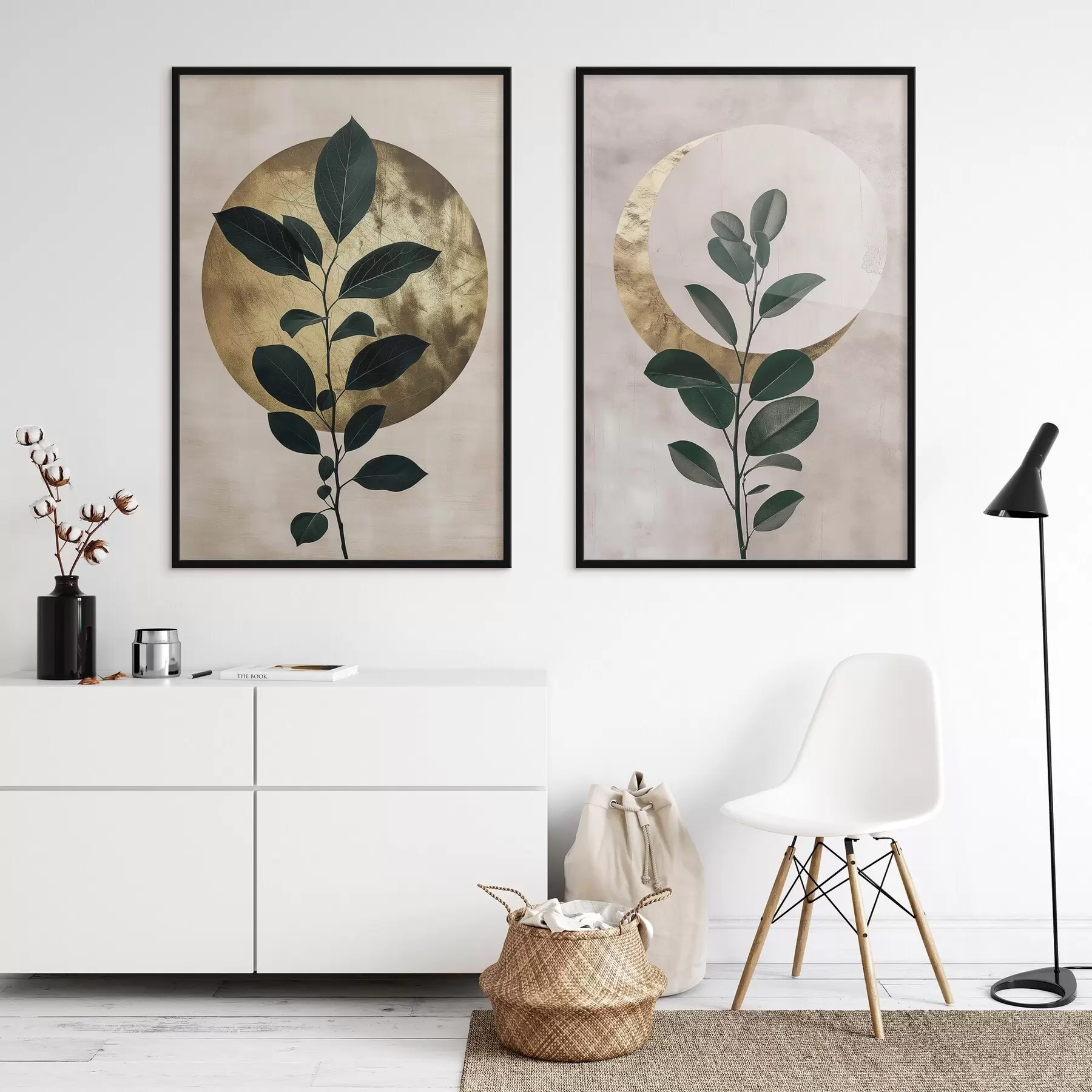 Fotobehang Zonsopgang en maan d01139