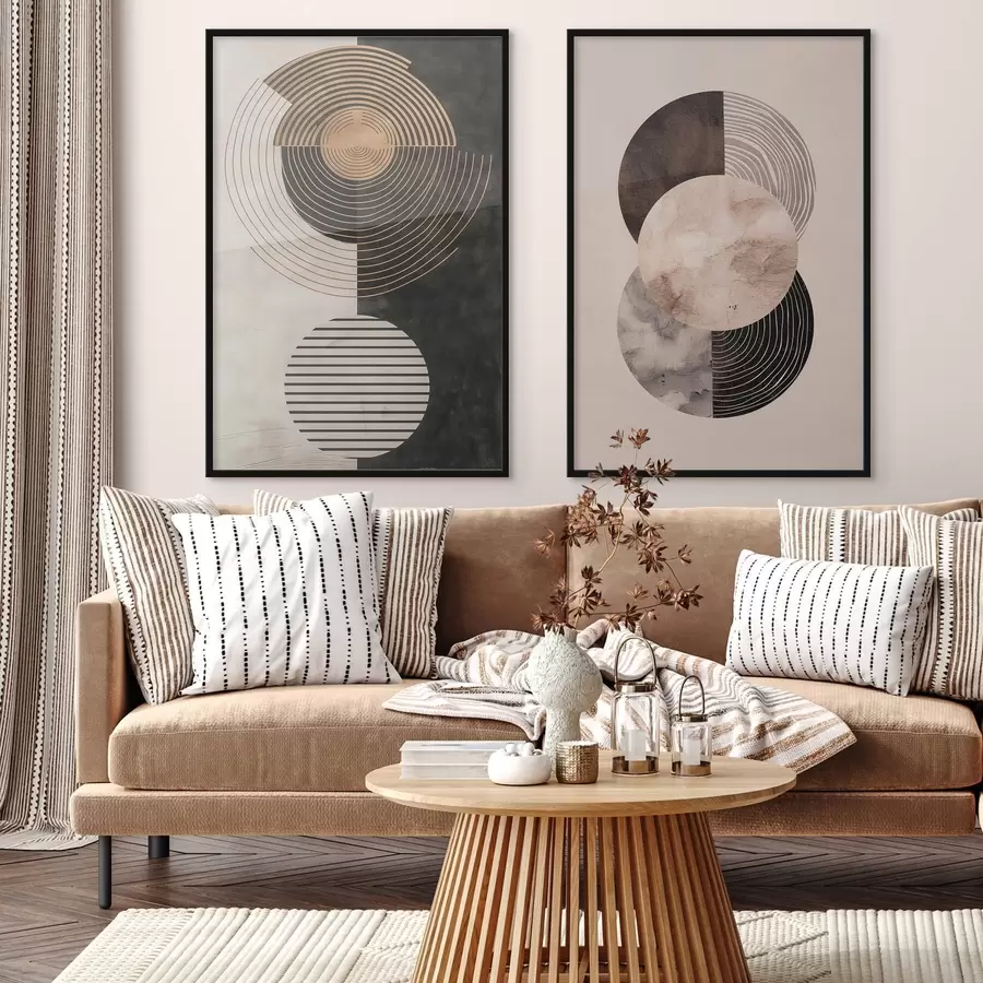 Fotobehang Geometrische gelijkheid d01146