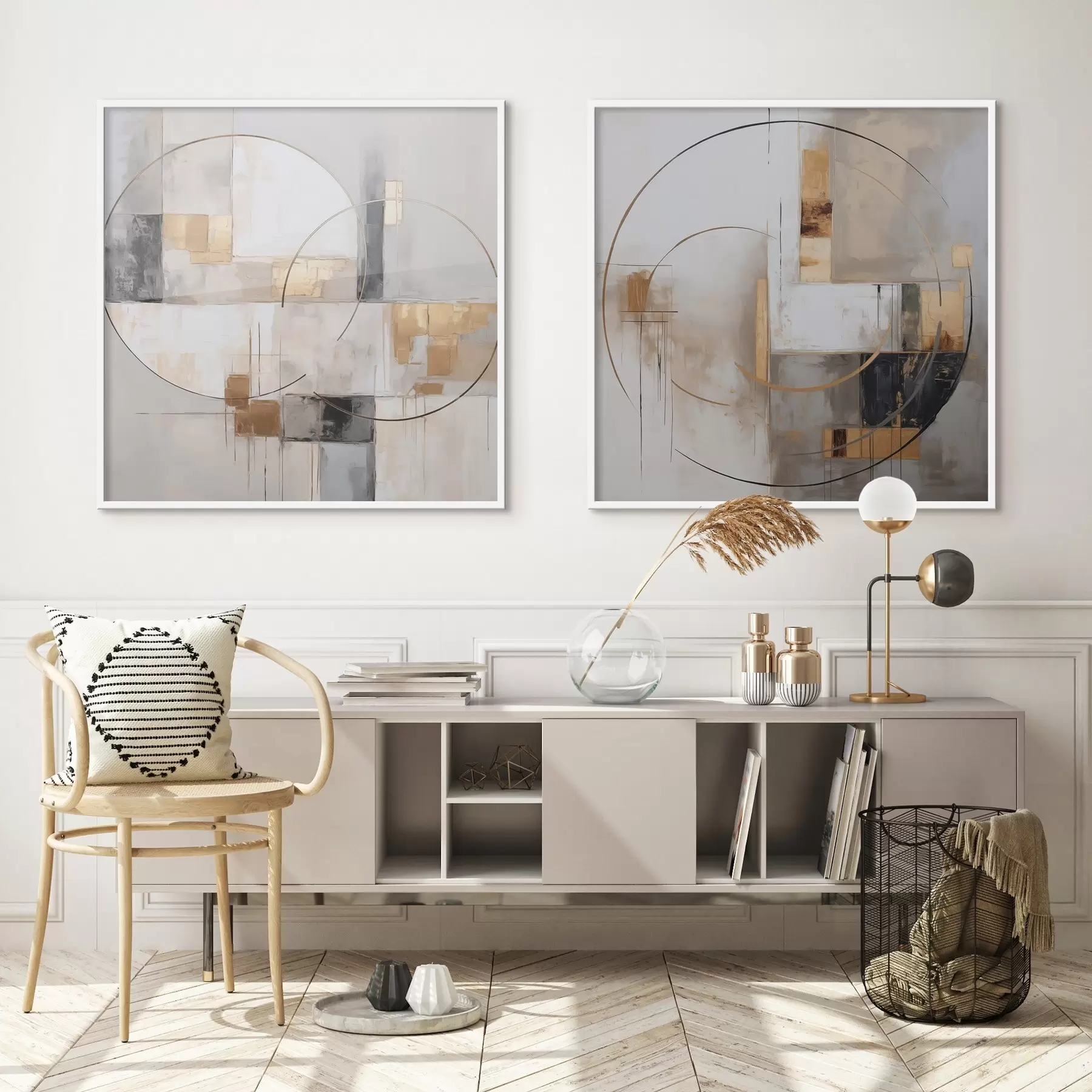 Fotobehang Moderne abstractie d01158