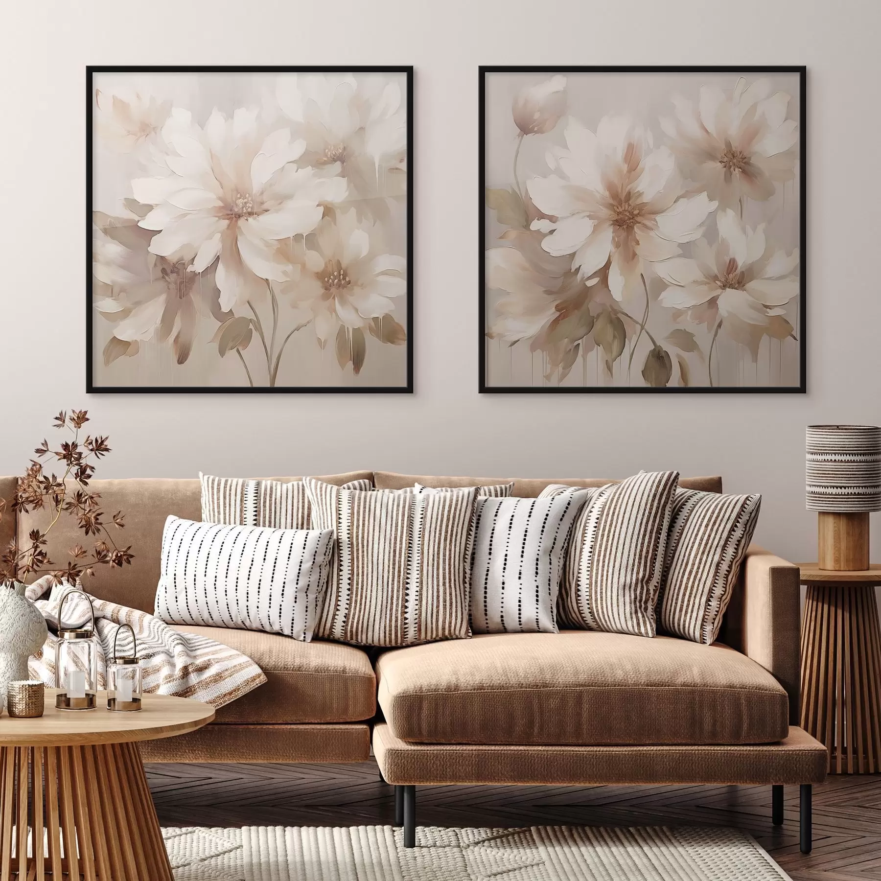 Fotobehang Abstracte bloemen d01104