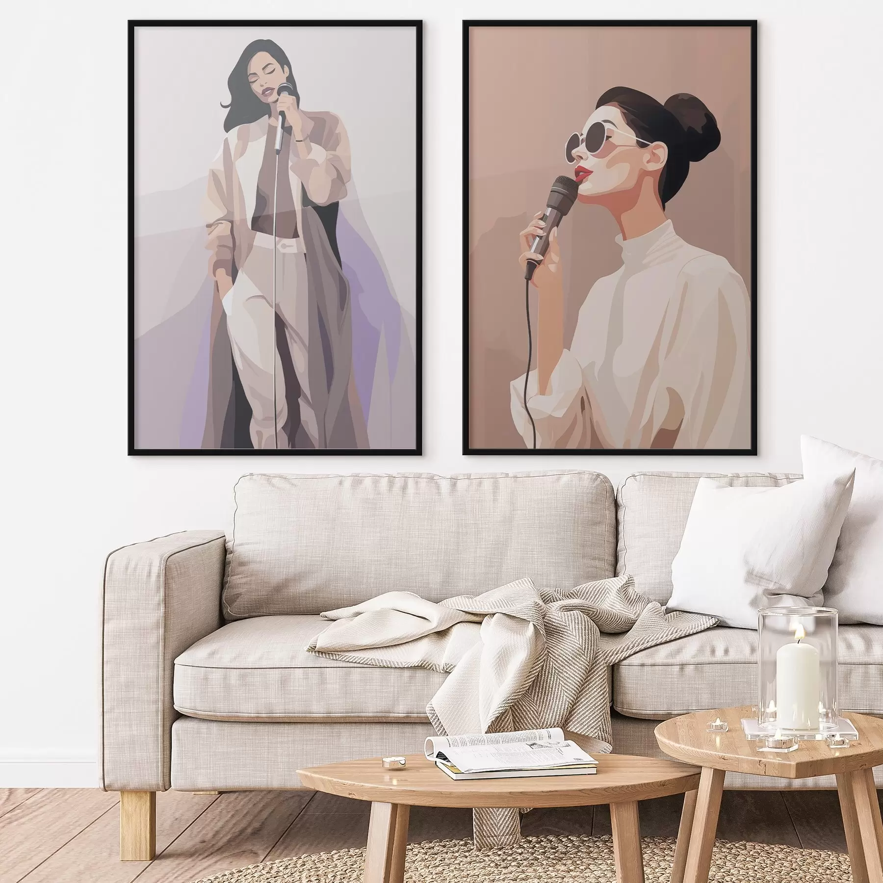 Fotobehang Zanger d01191