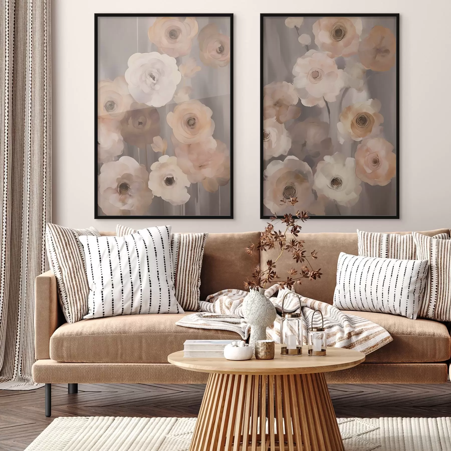 Fotobehang Abstracte bloemen d00542