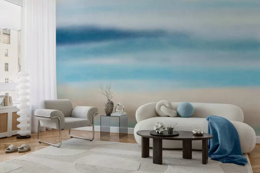 Fotobehang textuurverf in aquarelstijl w05066