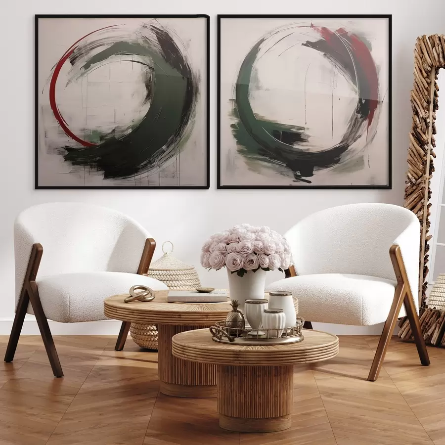 Fotobehang Abstracte cirkels d01207