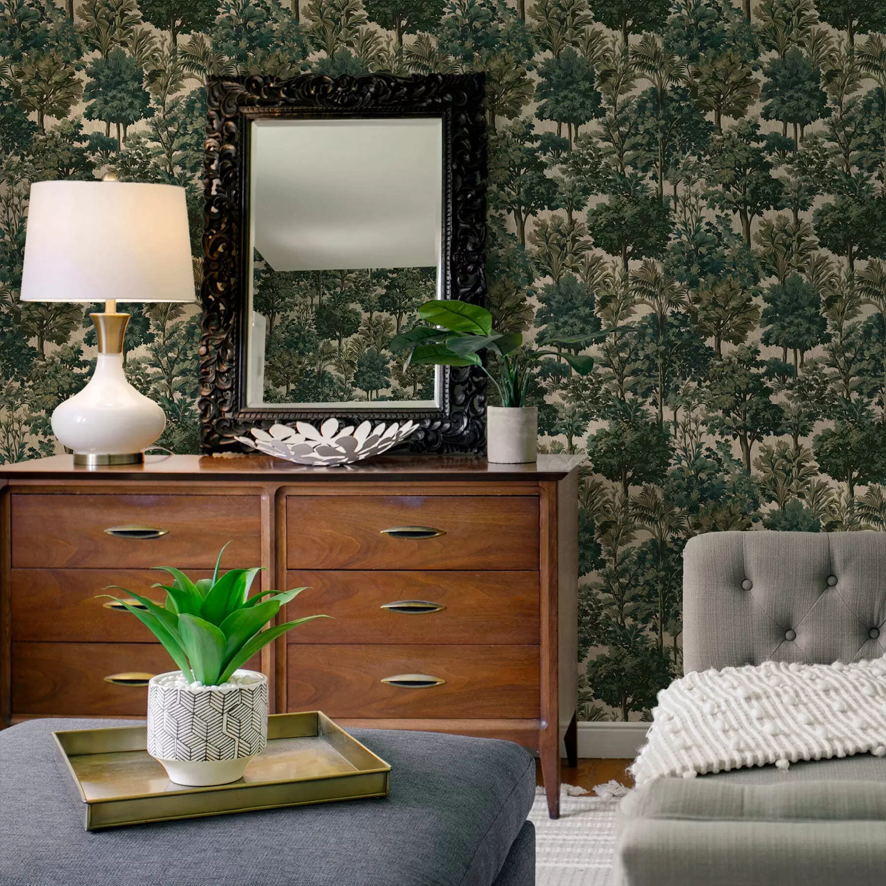 Fotobehang Boslandschap a00966