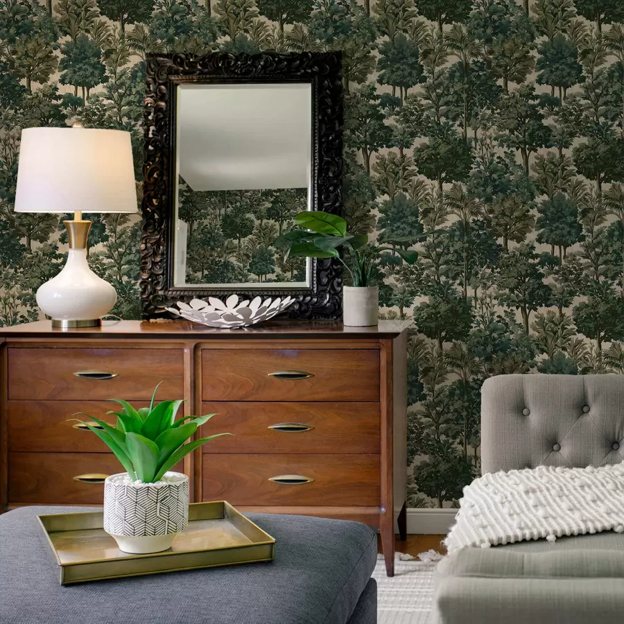 Fotobehang Boslandschap a00966