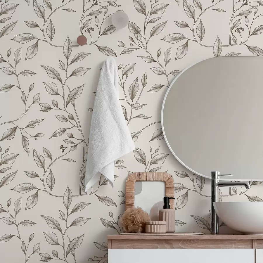 Fotobehang Delicate takken a01147