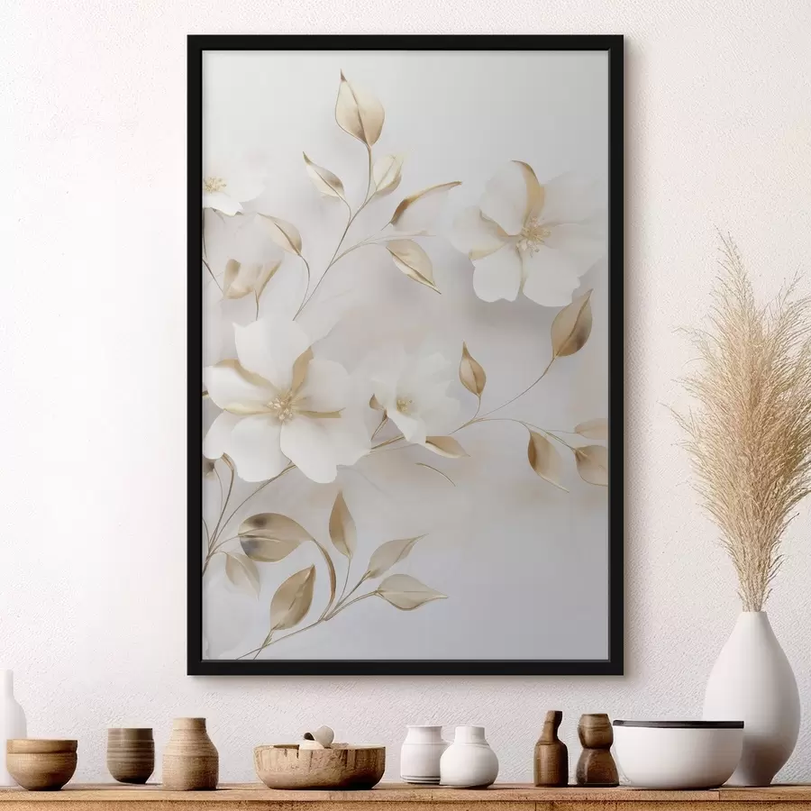 Fotobehang Delicate bloemtakken f47642