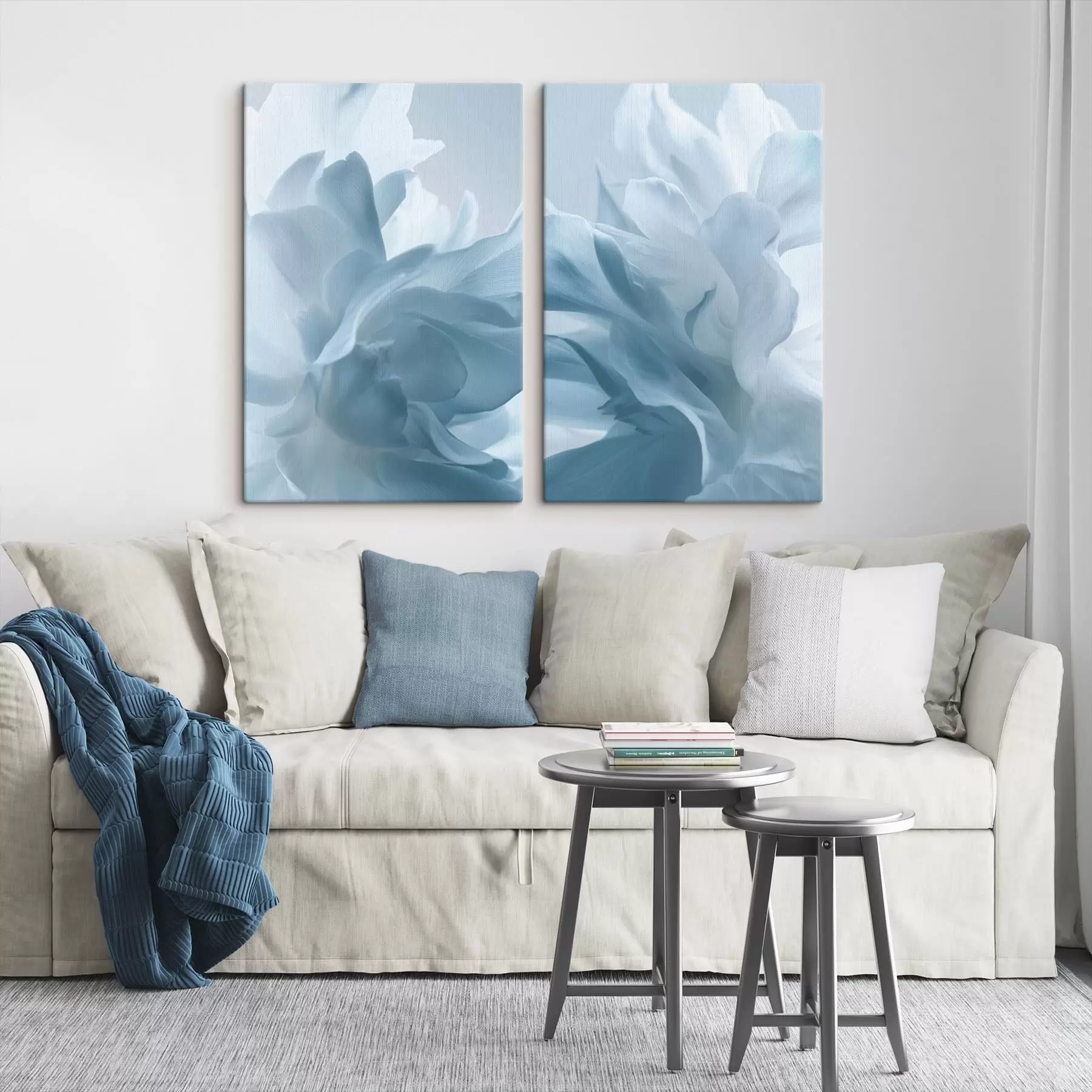  Schilderijen delicate bloemblaadjes m01281