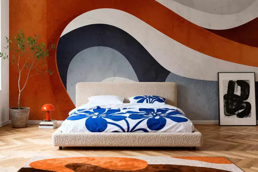 Fotobehang Geometrische ruimte w05169