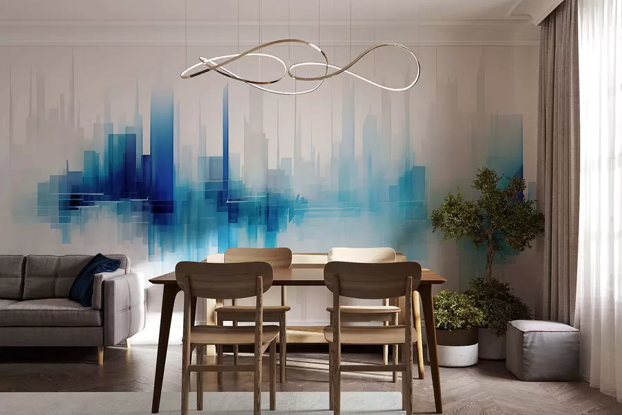 Fotobehang Aquarel adem w05172