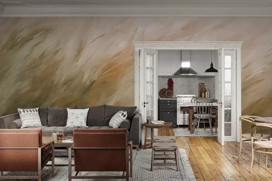 Fotobehang Adem van gras w05183v1