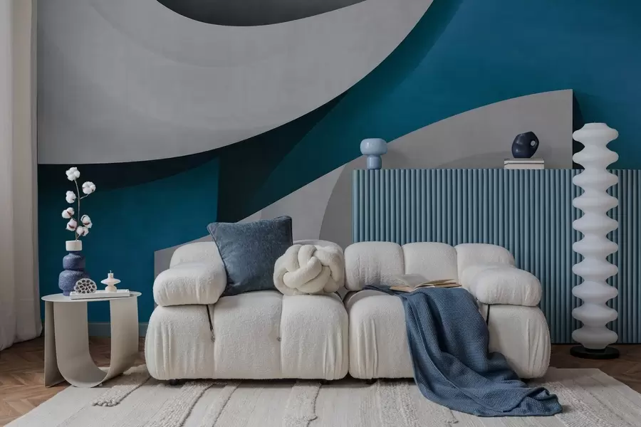 Fotobehang Moderne abstractie w05187