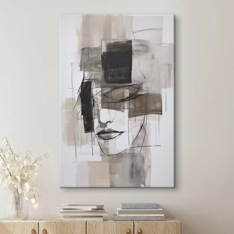  Schilderijen Abstracte samenstelling s47716