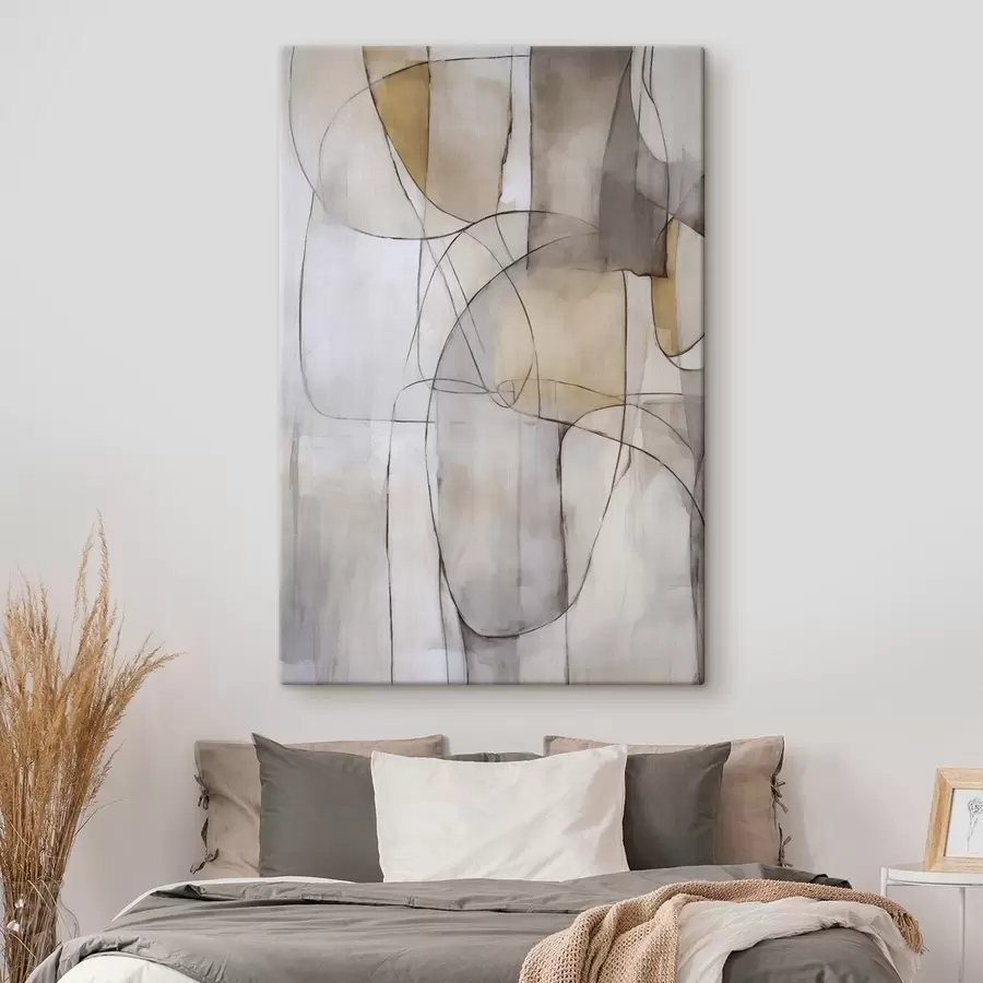  Schilderijen Abstractie imitatie van schilderkunst s47720