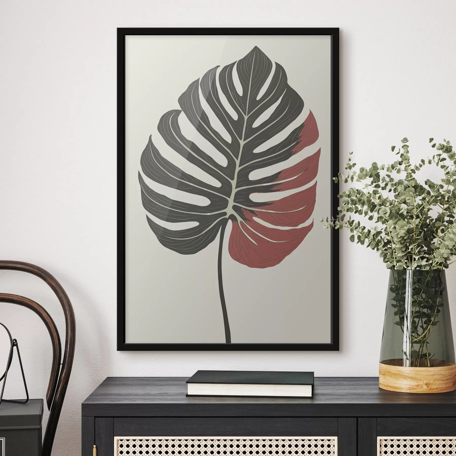 Fotobehang Tropisch blad f47727