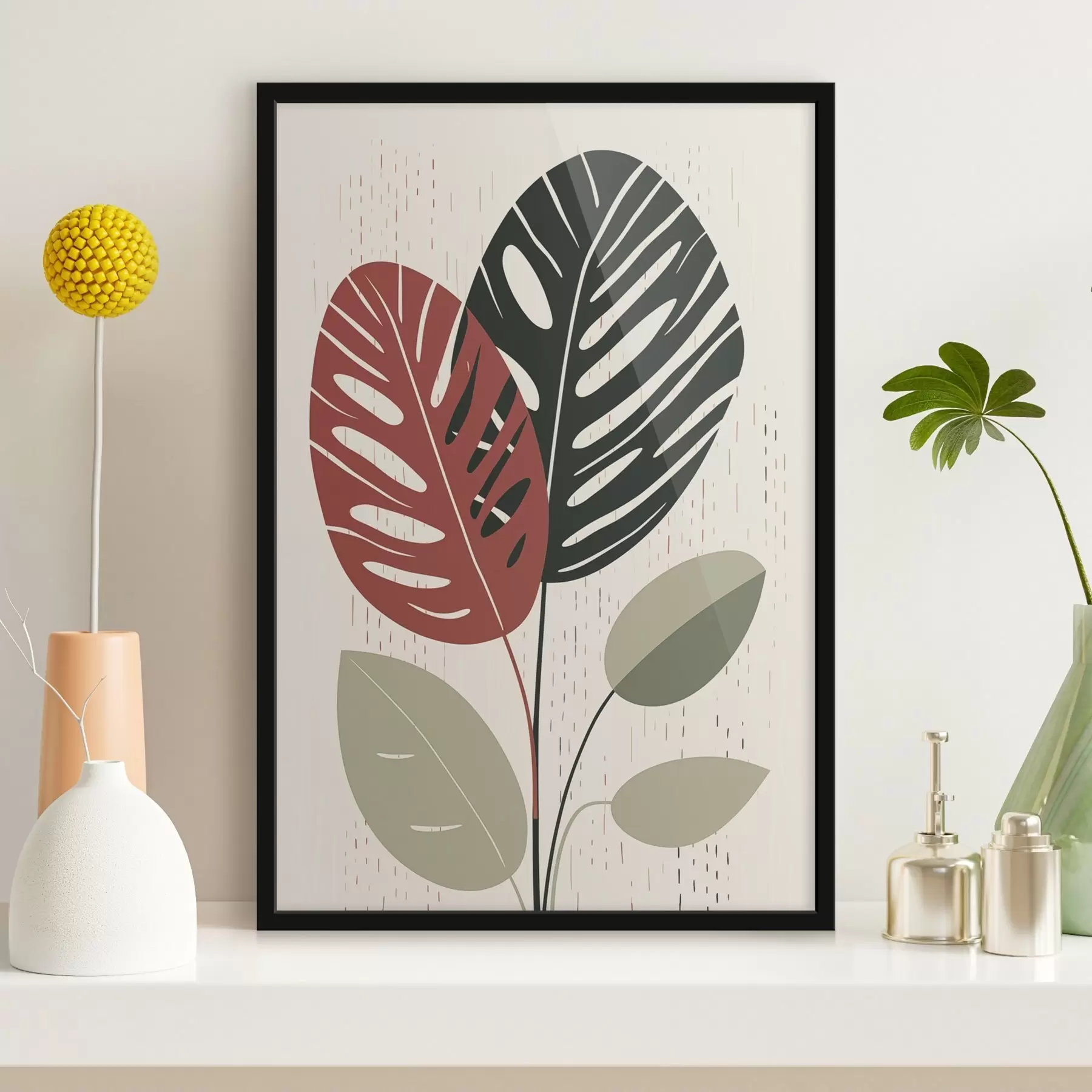 Fotobehang Tropische bladeren f47728