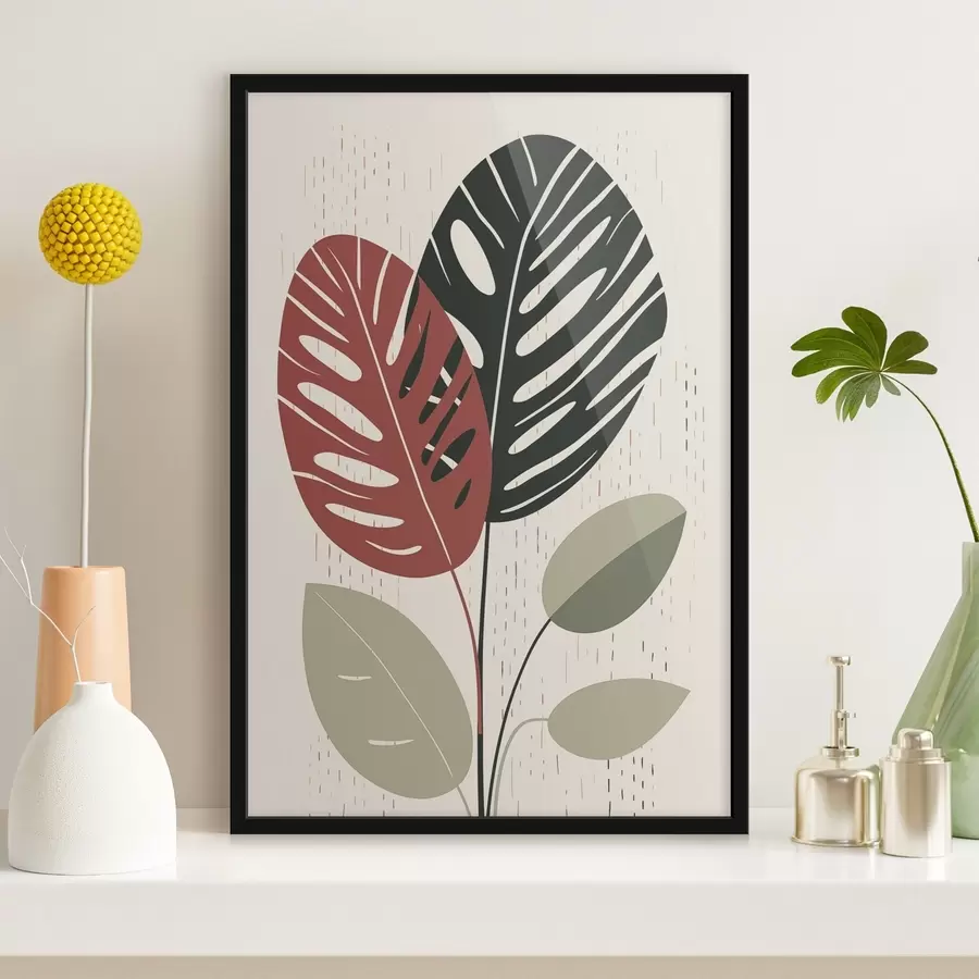 Fotobehang Tropische bladeren f47728