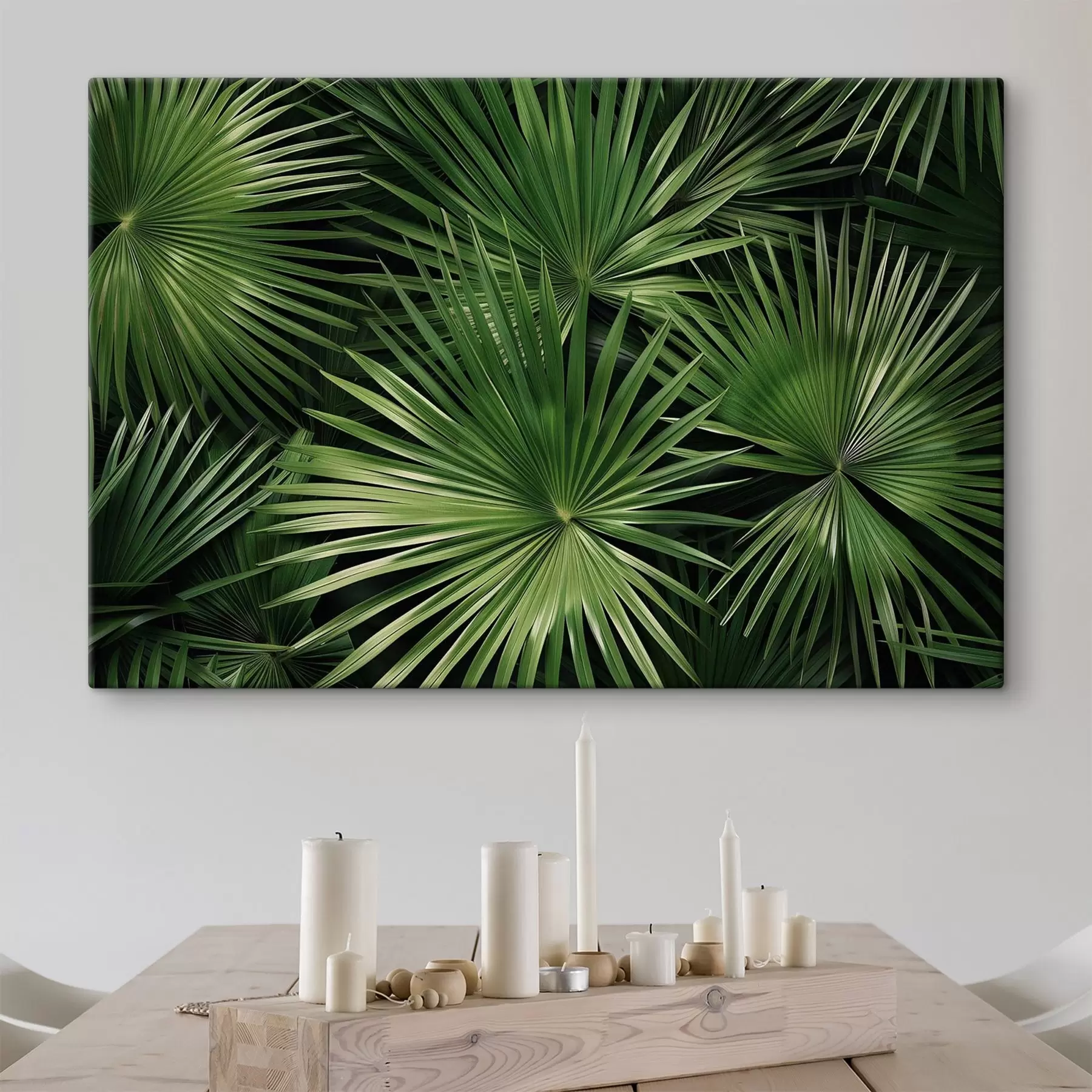  Schilderijen Grote bladeren, bragaea s47746