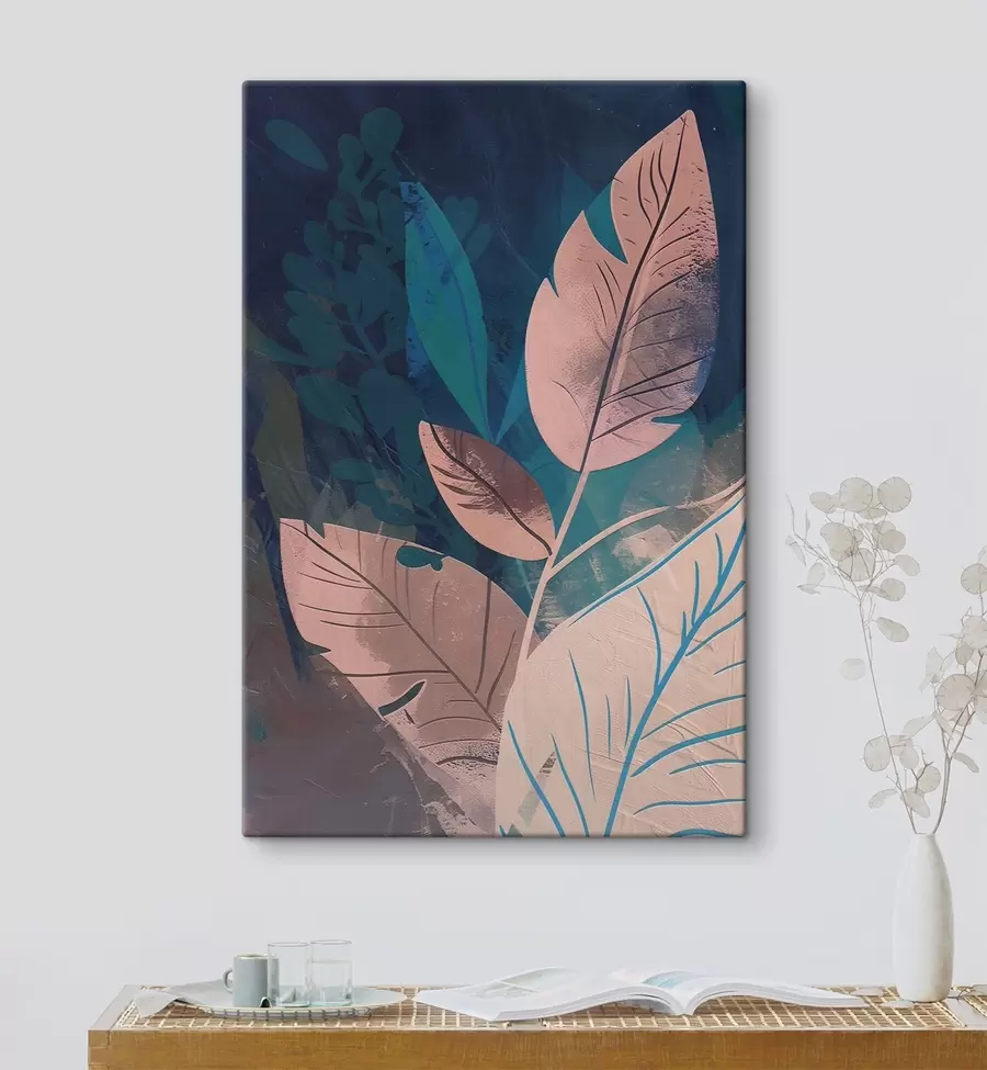  Schilderijen Takken en bladeren, abstractie s47749