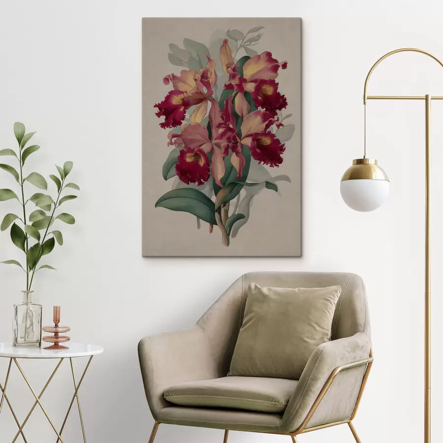  Schilderijen Uitstekende bloemen s47731