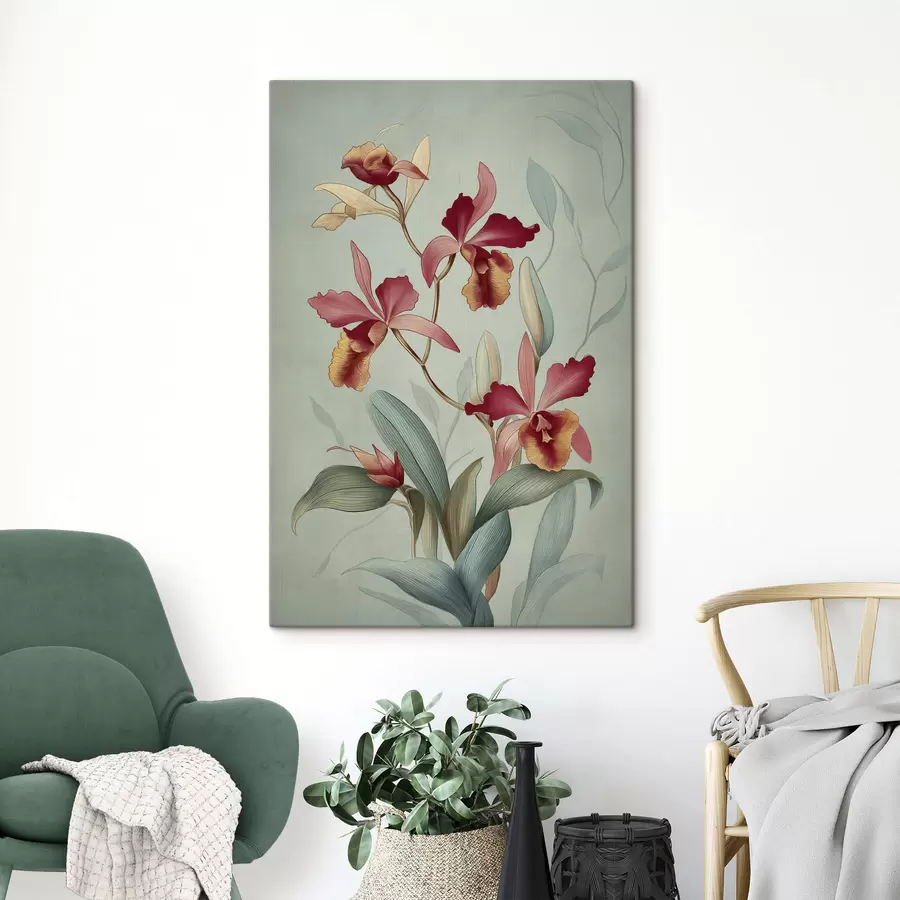  Schilderijen Uitstekende bloemen s47732